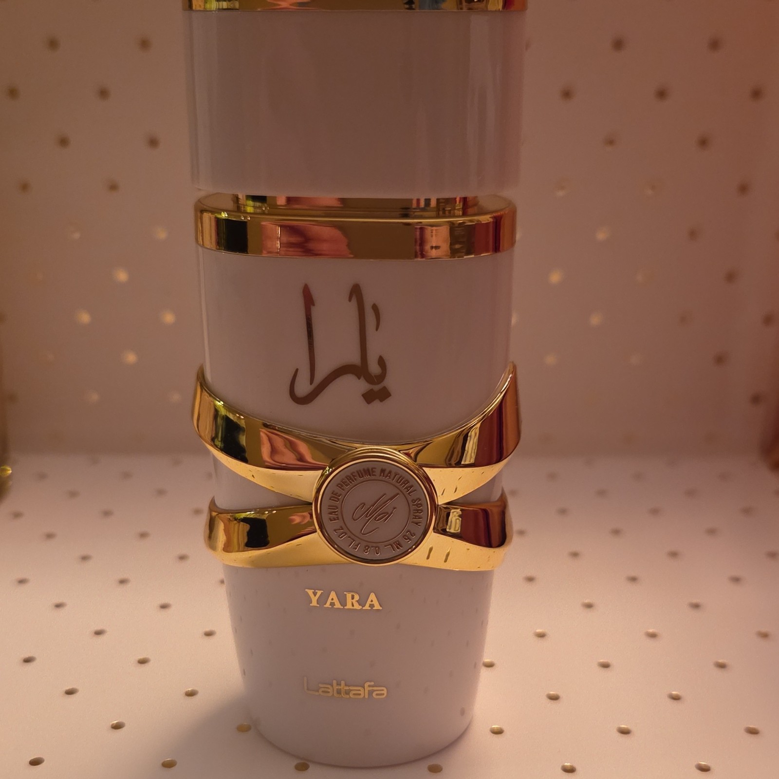 Lattafa Yara Eau de Parfum Spray Perfume, 3.4 fl oz Regular Size
