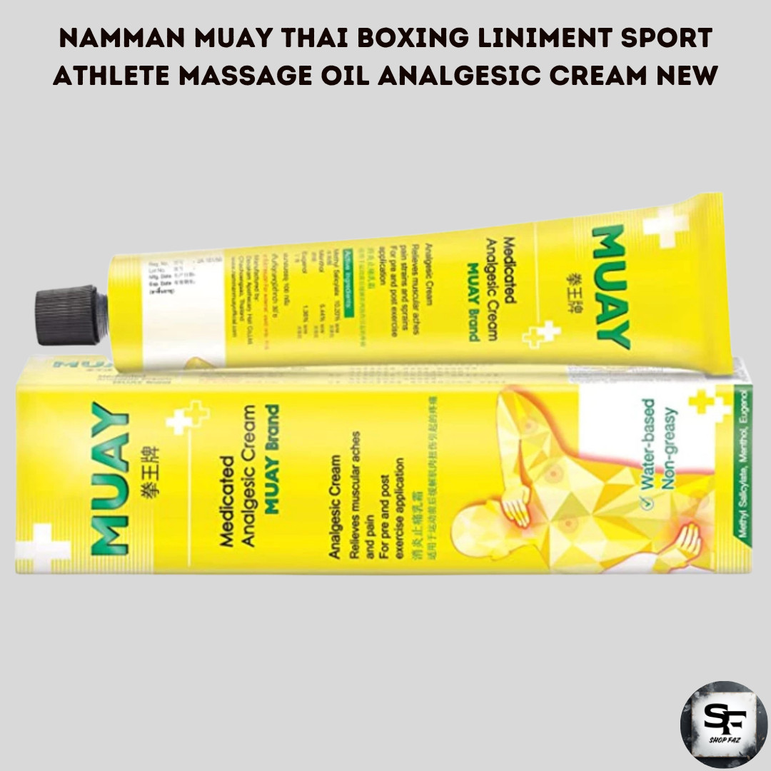 Namman Muay Thai boxing Liniment Sport Athlete Massage Oil Analgesic Cream 100g