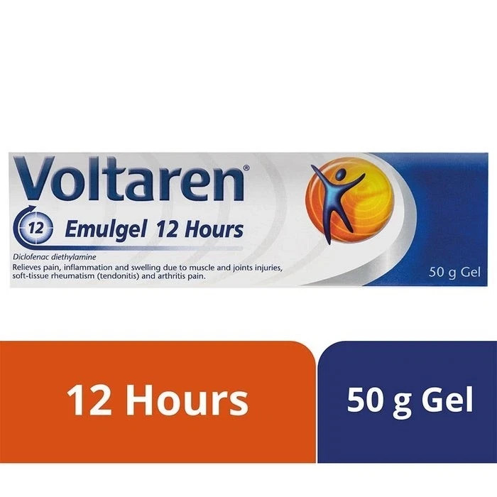 ..Voltaren Emulgel 50g Strong Relief of Local Pain Gel for 12 hours.