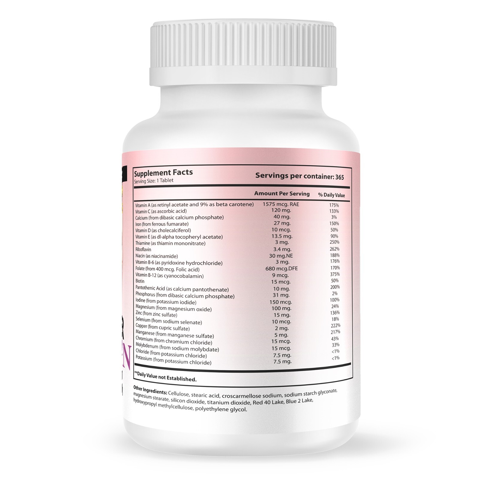 Multivitamins Forever Woman 365 tablets 1 year supply Multivitamins for women