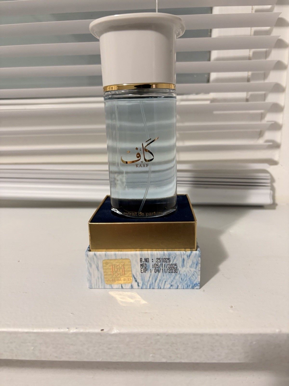 Ahmed Kaaf Extrait de Parfum Spray, Regular Size 50 ml Fragrance