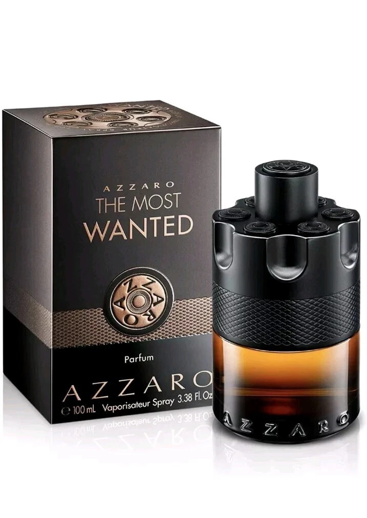 Azzaro The Most Wanted 3.38 fl oz / 100 ml PARFUM EDP Spray for Men New with Box