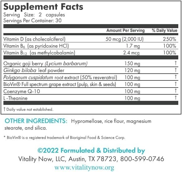 Unflavored Stem Cell Renew Capsules Rejuvenate Your Body & Mind – 30-Day Supply-