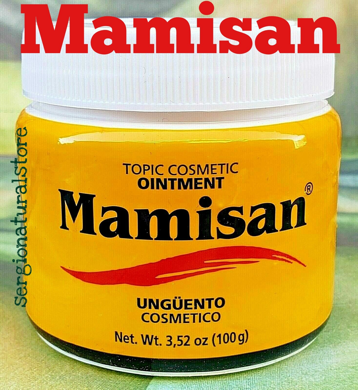 MAMISAN Pomada OINTMENT 100 grs (3.52 oz) each Made in Mexico 100% Original