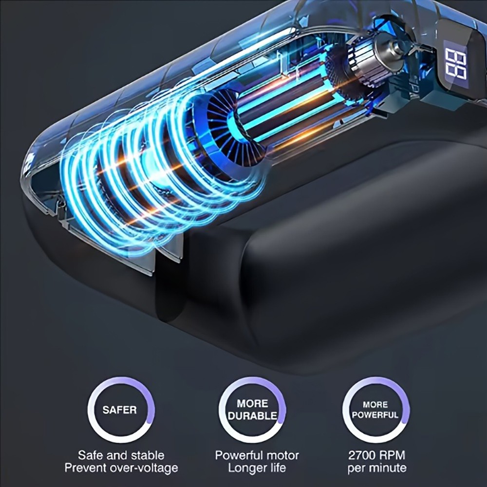 Well-Crafted Stable Stylish 3000mAh Multifunctional 5-Speed Fascia Ring Massager