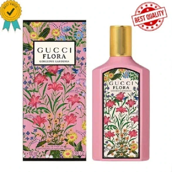 Gucci Flora Gorgeous Gardenia 3.3 oz EDP Perfume for Women | New in Box Scent