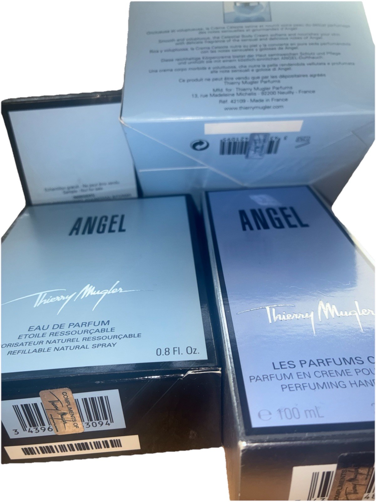 Thierry Mugler Angel Fragrance Set – Rare Body Cream, EDP & Lotion Bundle