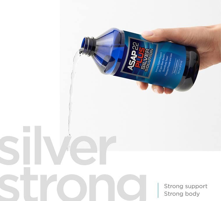 American Biotech Labs – ASAP 22 Plus Silver Solution – Immune System Support,…
