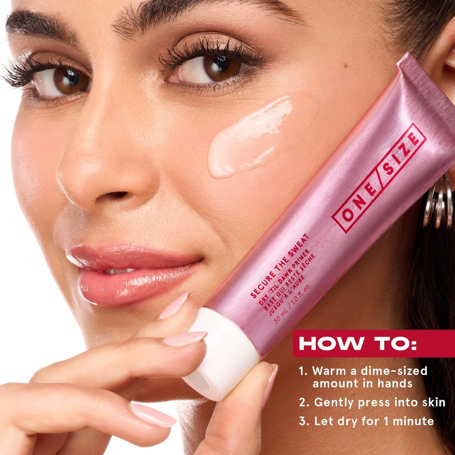 Authentic ONE/SIZE Secure The Sweat Mattifying Primer available in 2 sizes