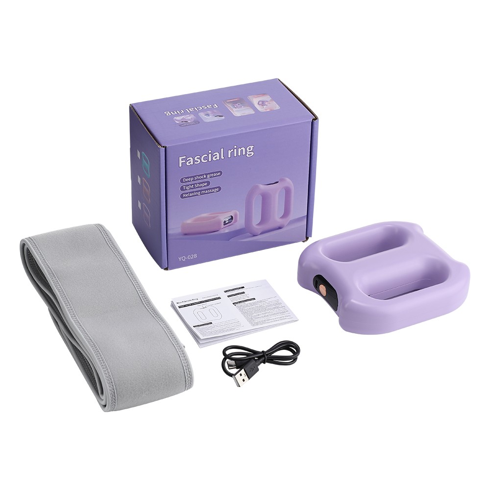 Full-Body Fascia Dual Ring Fascia Massage Ring w/Belt For Fat Burning & Shaping