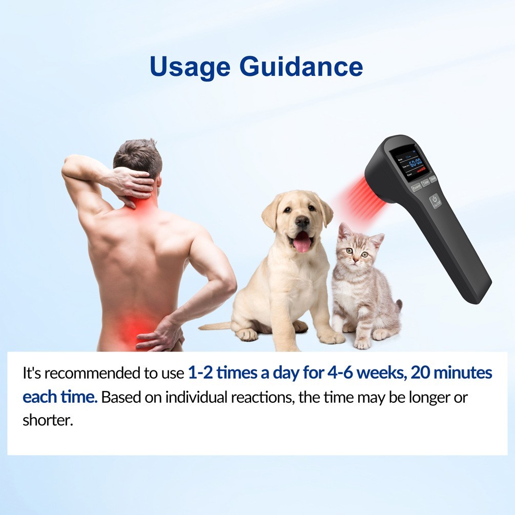 880mW Laser Treatment Cold Laser Therapy Device for Pain Relief Wound Healing