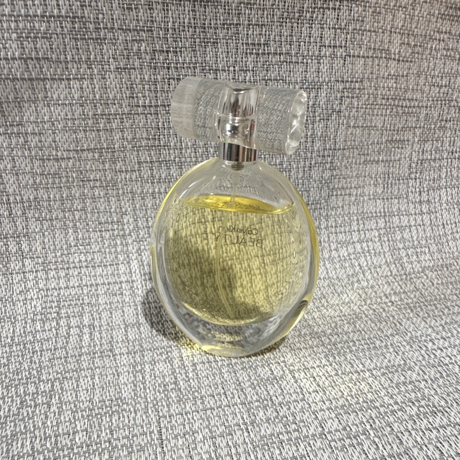 Calvin Klein Beauty Eau de Parfum Spray, 3.4 fl oz Regular Size opened