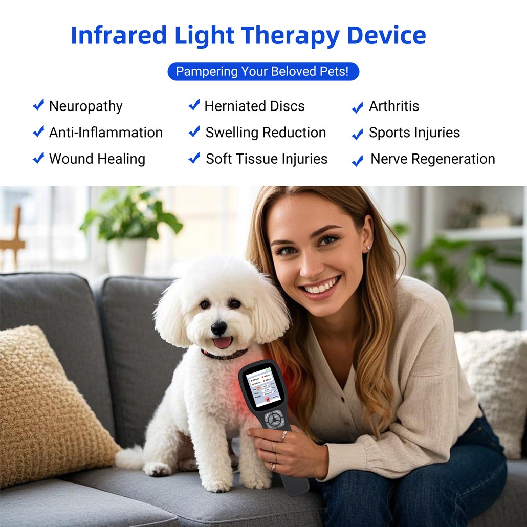 2.5W Cold Laser Therapy Device for Pain Relief 10x650nm+5x808nm+5x905nm+5x980nm
