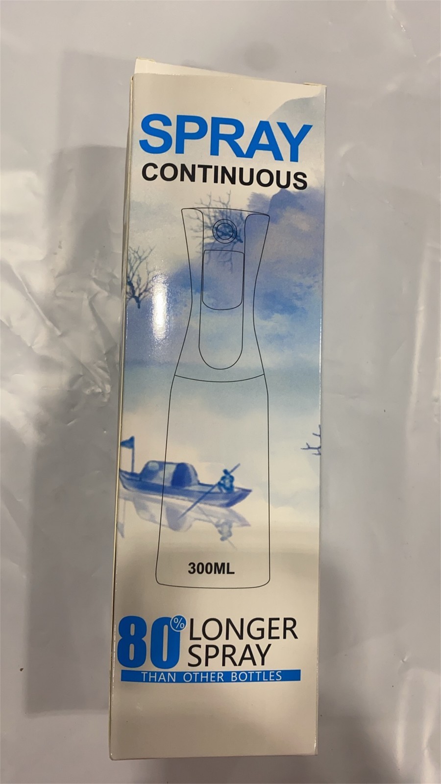 Spray Bottle Continuous High Pressure Makeup Hair Care Press Ultrafine Mist Wate