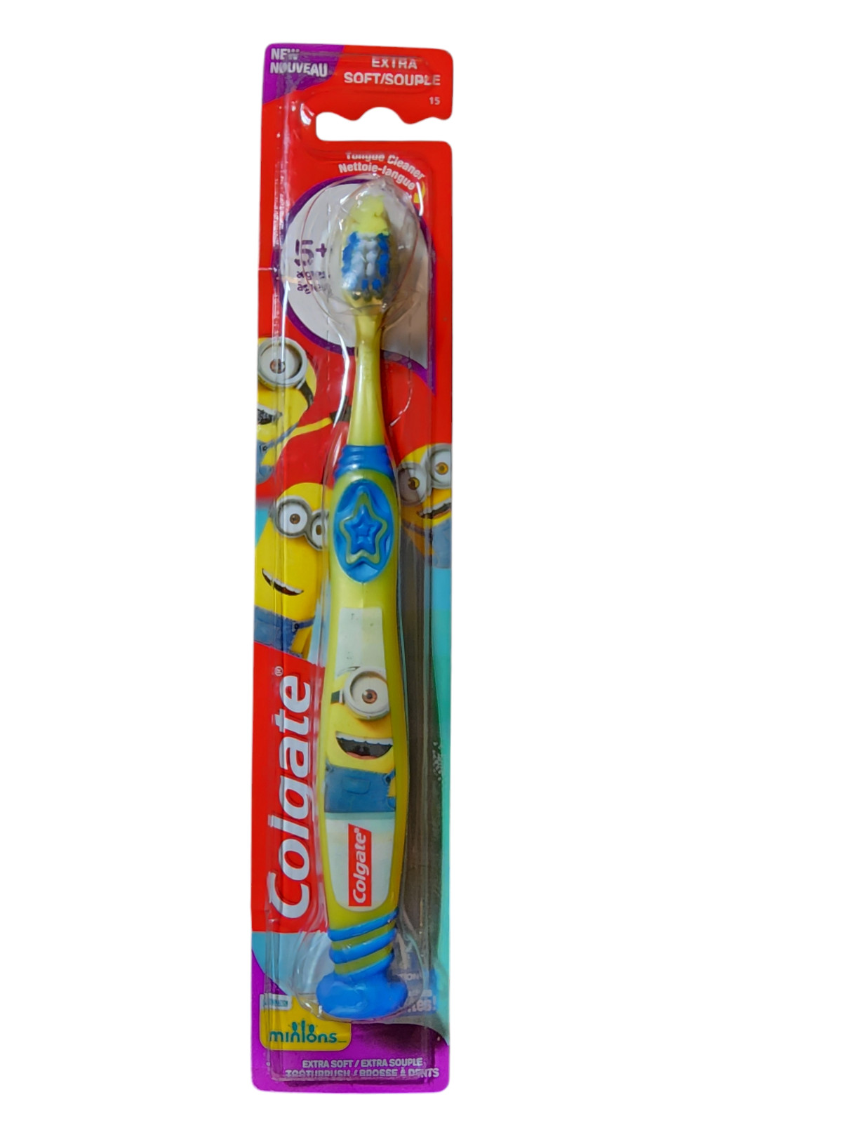 Colgate Minions Kevin EXTRA SOFT Toothbrush Kids 5+Years 1 pc