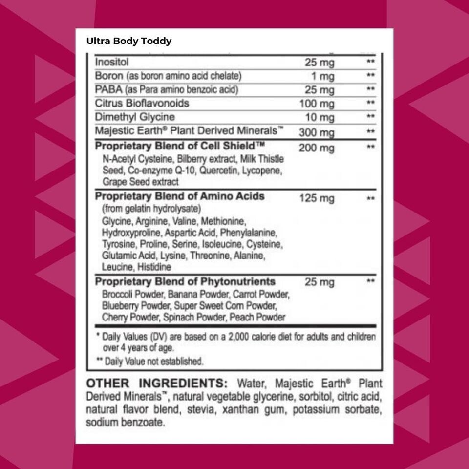 Youngevity Dr. Wallach Liquid Ultra Body Toddy 4-Pack – FREE SHIPPING