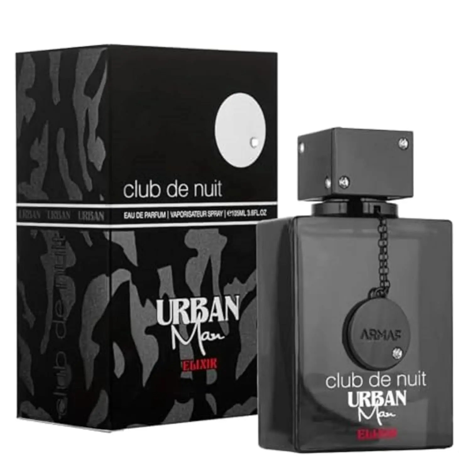 Armaf Club De Nuit Urban Man Elixir Eau de Parfum Spray, 3.6 oz