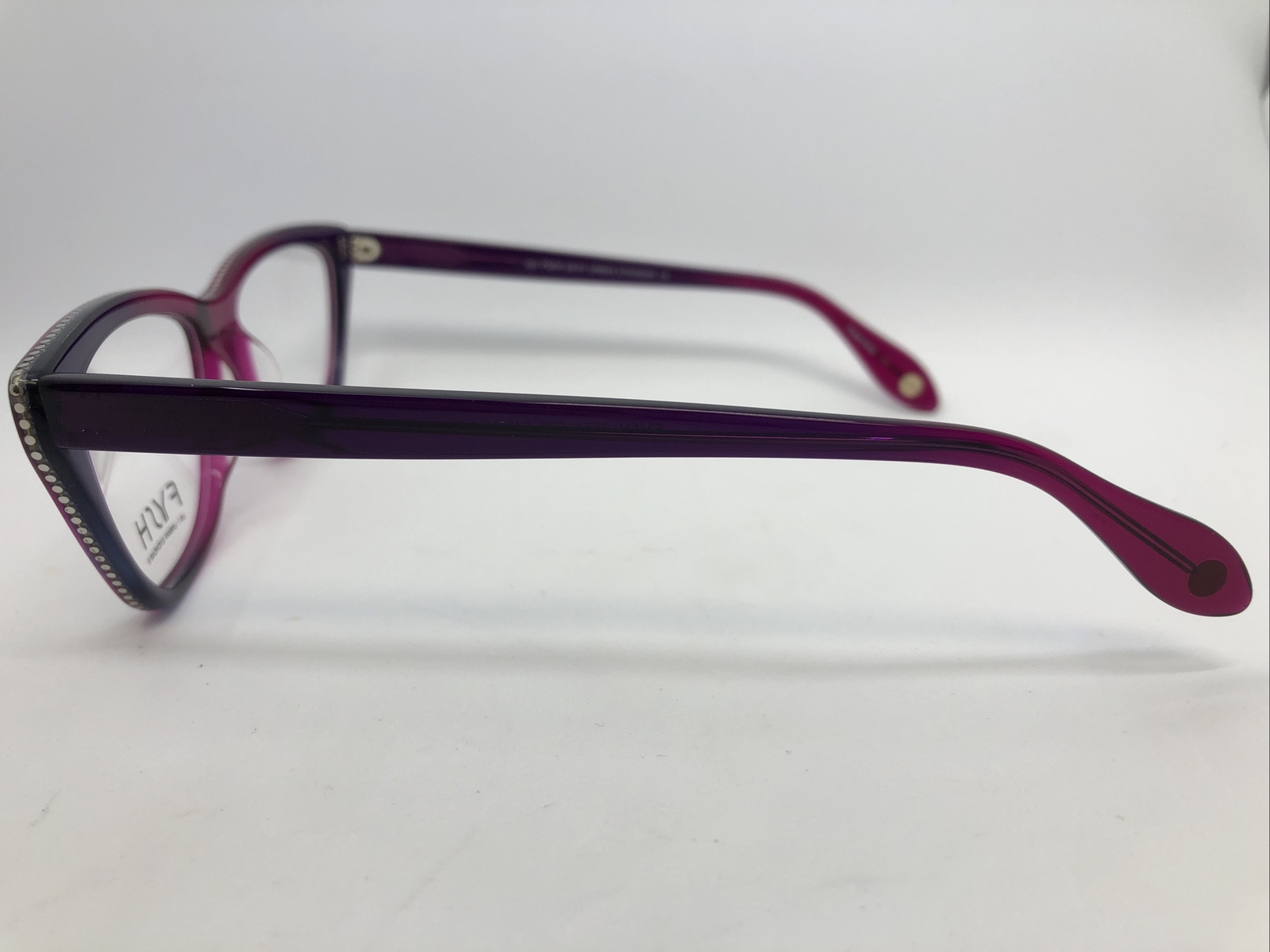 NEW FYSH 3554 628 Purple Magenta 54.15.140 Eyeglasses Frames Women’s Eyewear