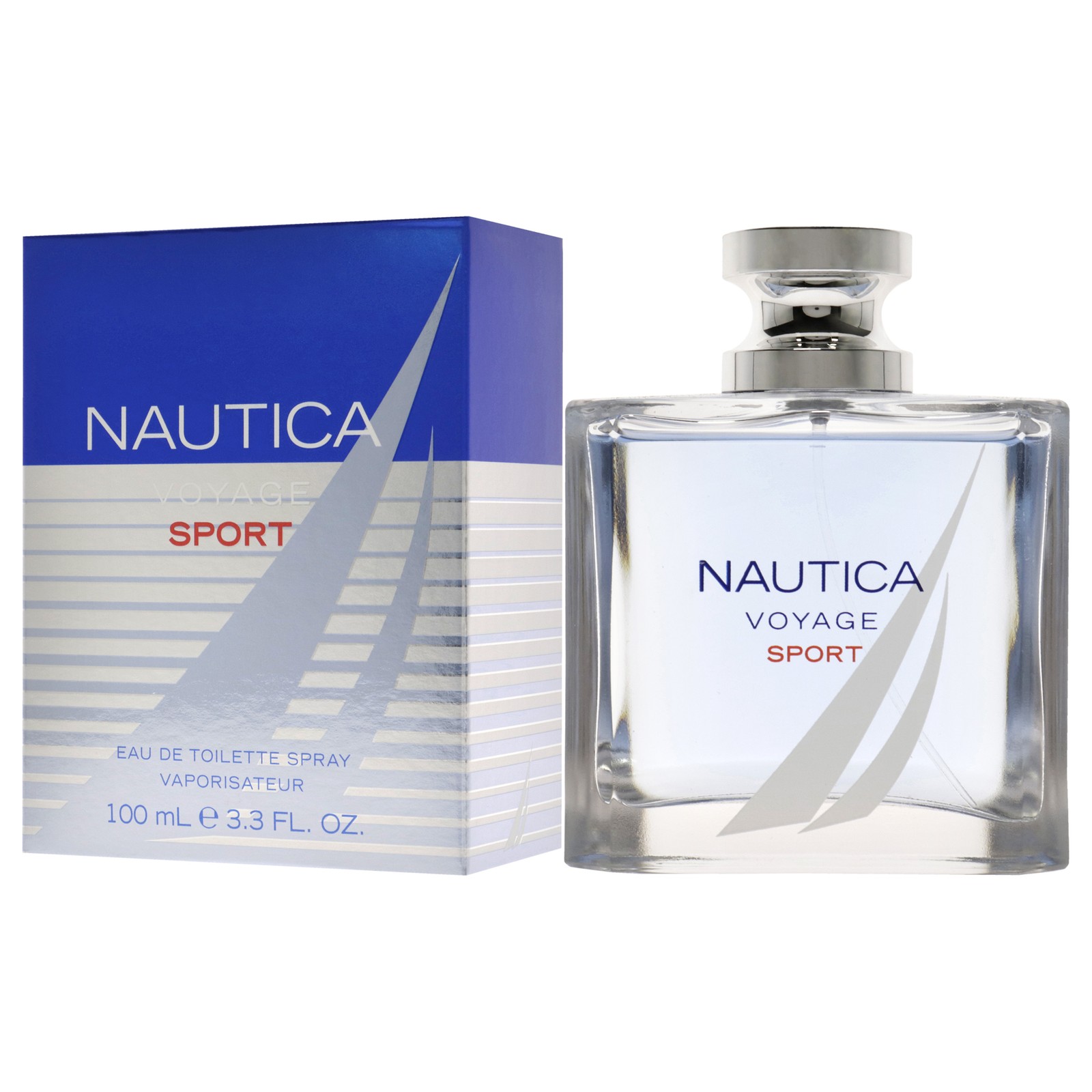 2 Pack Nautica Voyage Sport by Nautica for Men – 3.3 oz EDT Spray