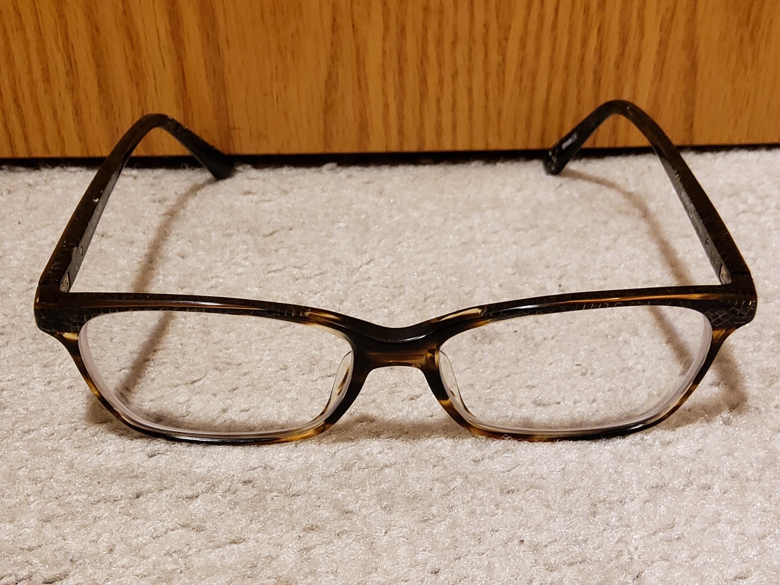 ETNIA BARCELONA “HALLE” Spain BKBR Crystal Tortoise Eyeglasses Frame 54-15-142
