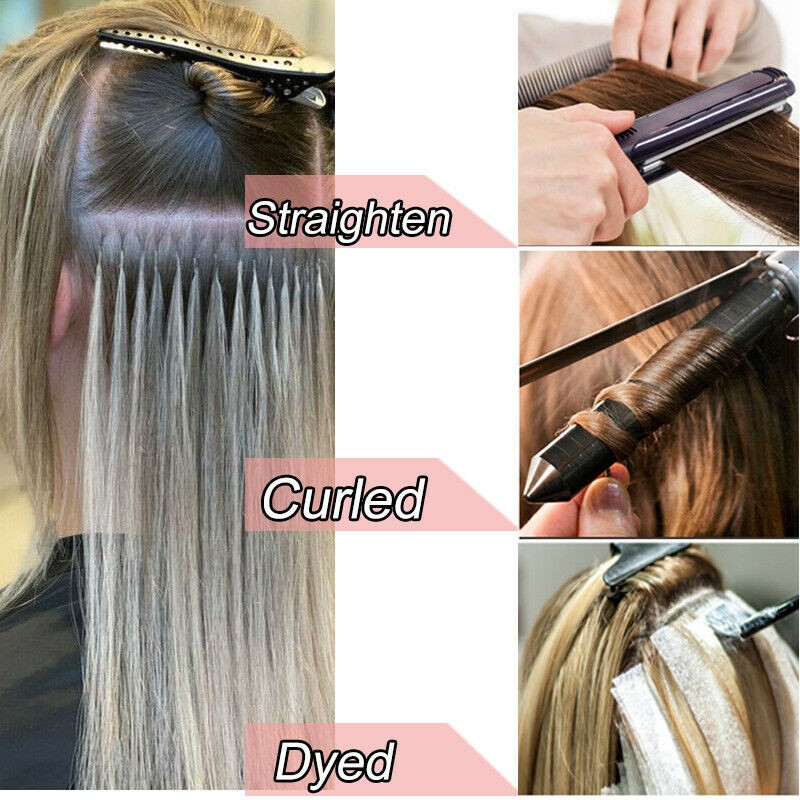 Tape in Hair Extensions 100% Real Human Hair Tape on Skin Weft Highlight Thick