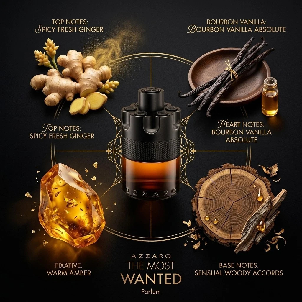 Azzaro The Most Wanted Parfum 100ml 3.38oz Men’s Fragrance Spray New Box