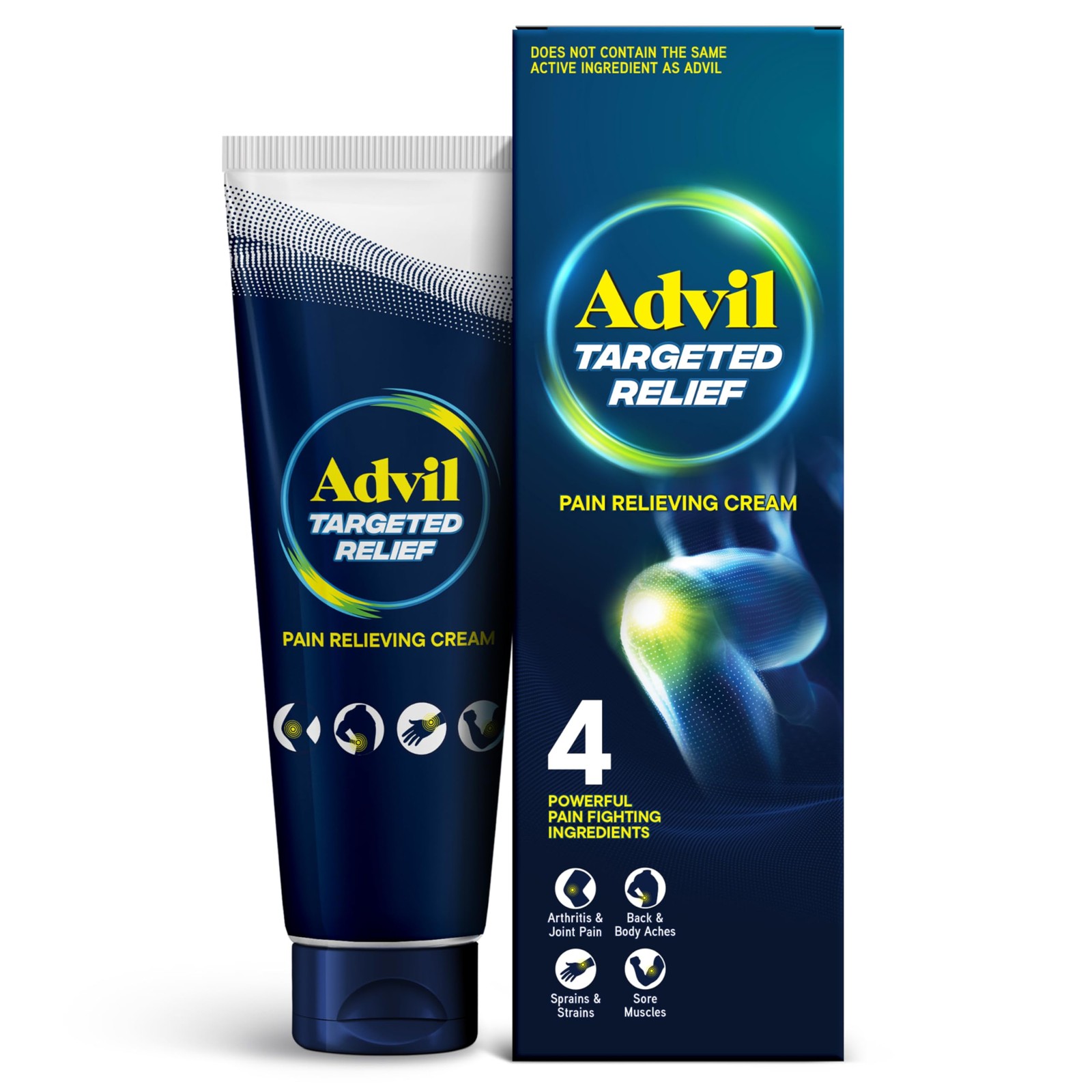 Advil Targeted Relief Pain Relieving Cream, Up to 8 Hours of Powerful 4 Ounce