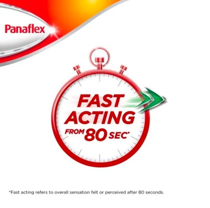 4Packs Panaflex Hot Patch For Fast & Effective Body Pain Relief (5’s)