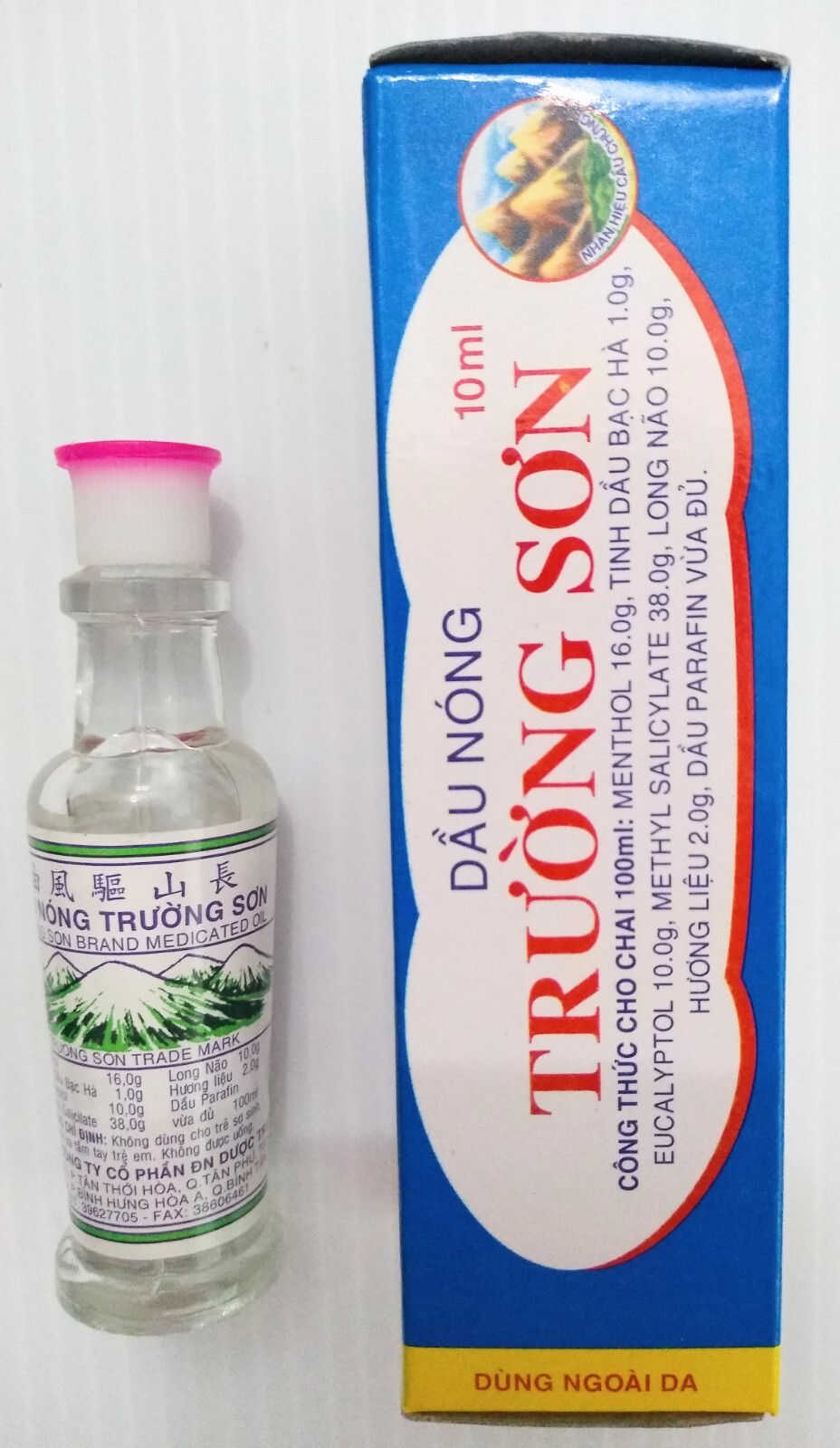 3X Bottles Dầu Nóng Trường Sơn Vietnamese Heat Oil