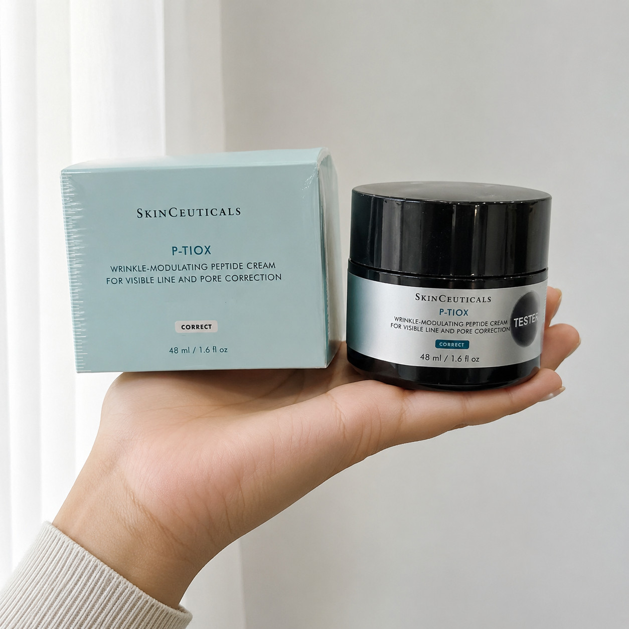P-TIOX Wrinkle Modulating Peptide Cream (Line & Pore) SkinCeuticals 1.6oz / 48ml