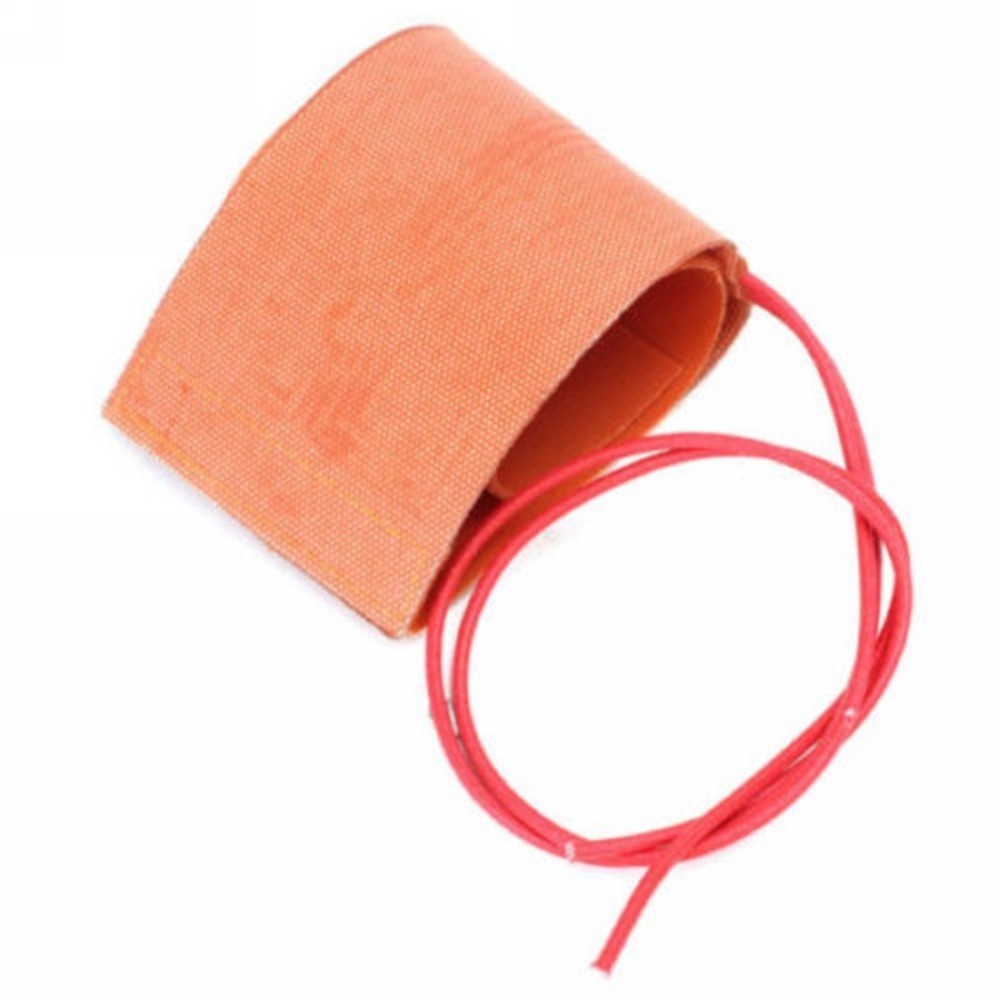 12V 240W Element Silicone Bottle Heater/Flexible Heating Pad Mat Orange 10x30cm